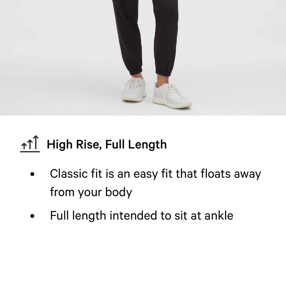 Lululemon | size 6 | adapted state perforated HR jogger